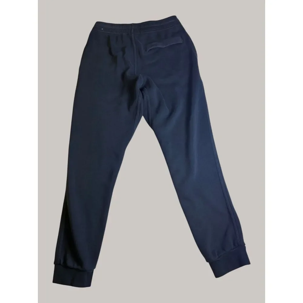 Nike Sportswear Fleece Jogger Sweatpants Men's Small Black Swoosh